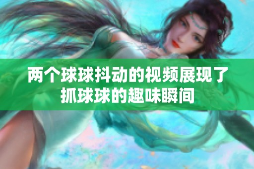 两个球球抖动的视频展现了抓球球的趣味瞬间