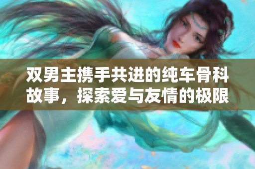 双男主携手共进的纯车骨科故事，探索爱与友情的极限