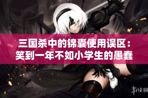三国杀中的锦囊使用误区：笑到一年不如小学生的愚蠢方式