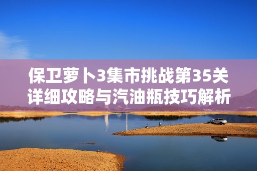 保卫萝卜3集市挑战第35关详细攻略与汽油瓶技巧解析
