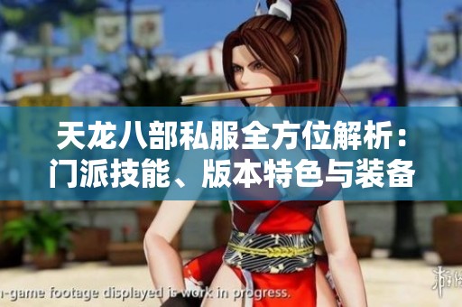 天龙八部私服全方位解析：门派技能、版本特色与装备详解揭秘