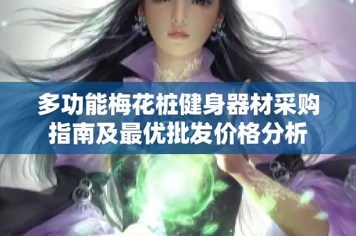 多功能梅花桩健身器材采购指南及最优批发价格分析