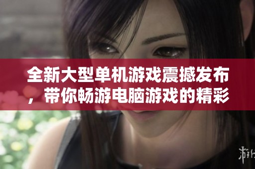 全新大型单机游戏震撼发布，带你畅游电脑游戏的精彩世界