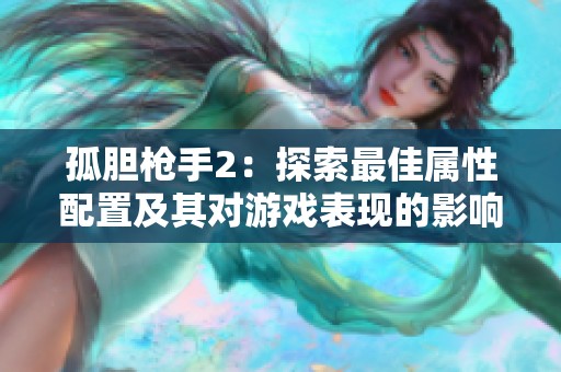 孤胆枪手2：探索最佳属性配置及其对游戏表现的影响分析