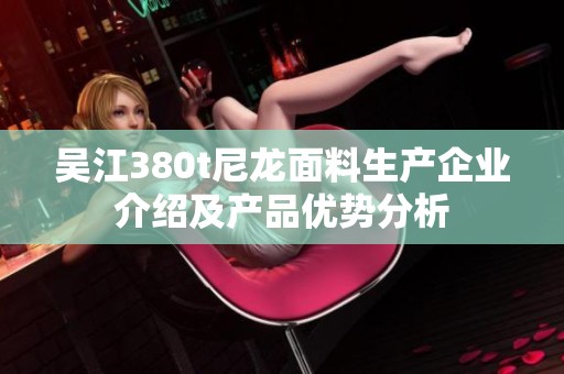 吴江380t尼龙面料生产企业介绍及产品优势分析