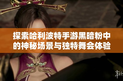 探索哈利波特手游黑暗粉中的神秘场景与独特舞会体验