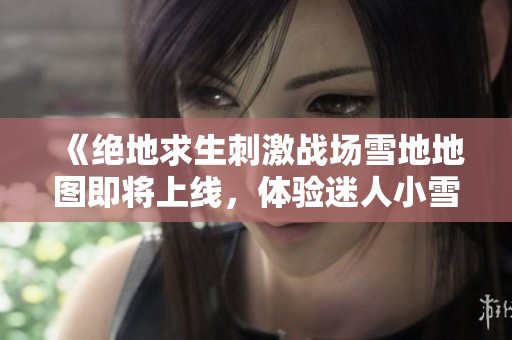 《绝地求生刺激战场雪地地图即将上线，体验迷人小雪天气与科维手》
