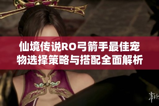 仙境传说RO弓箭手最佳宠物选择策略与搭配全面解析