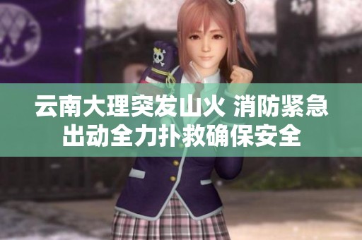 云南大理突发山火 消防紧急出动全力扑救确保安全